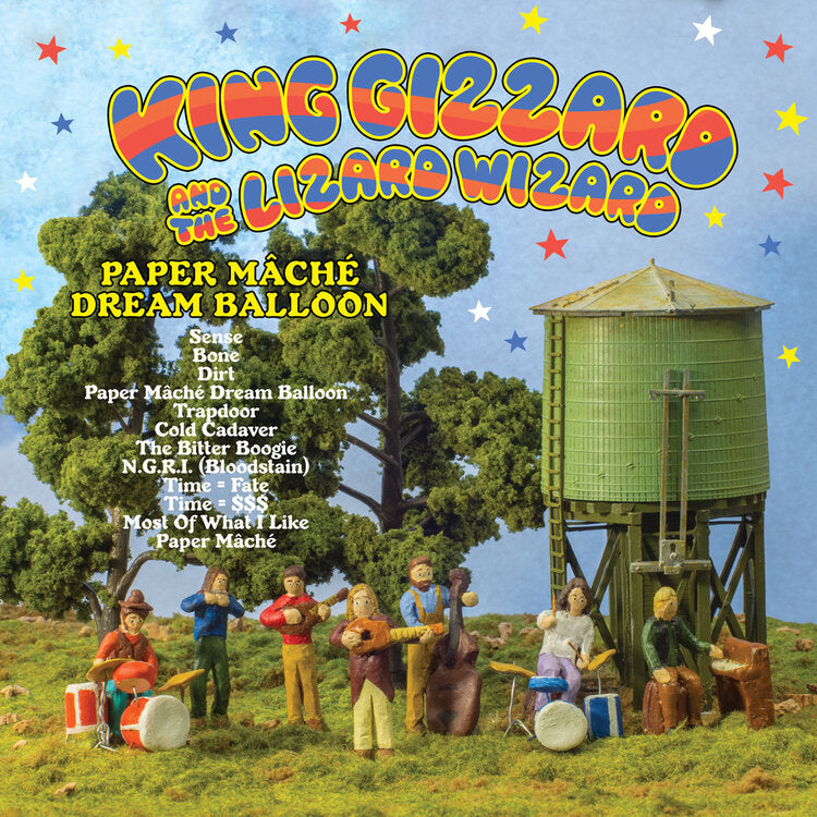 King Gizzard & The Lizard Wizard - Paper Mache Dream Balloon Recycled ecomix coloured vinyl LP LRSD2020